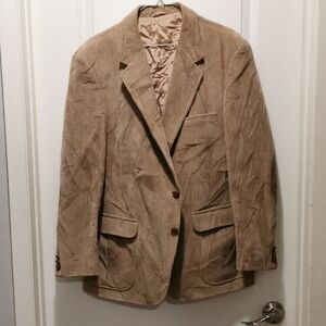 Men's‎ Classic Tan Corduroy Blazer
